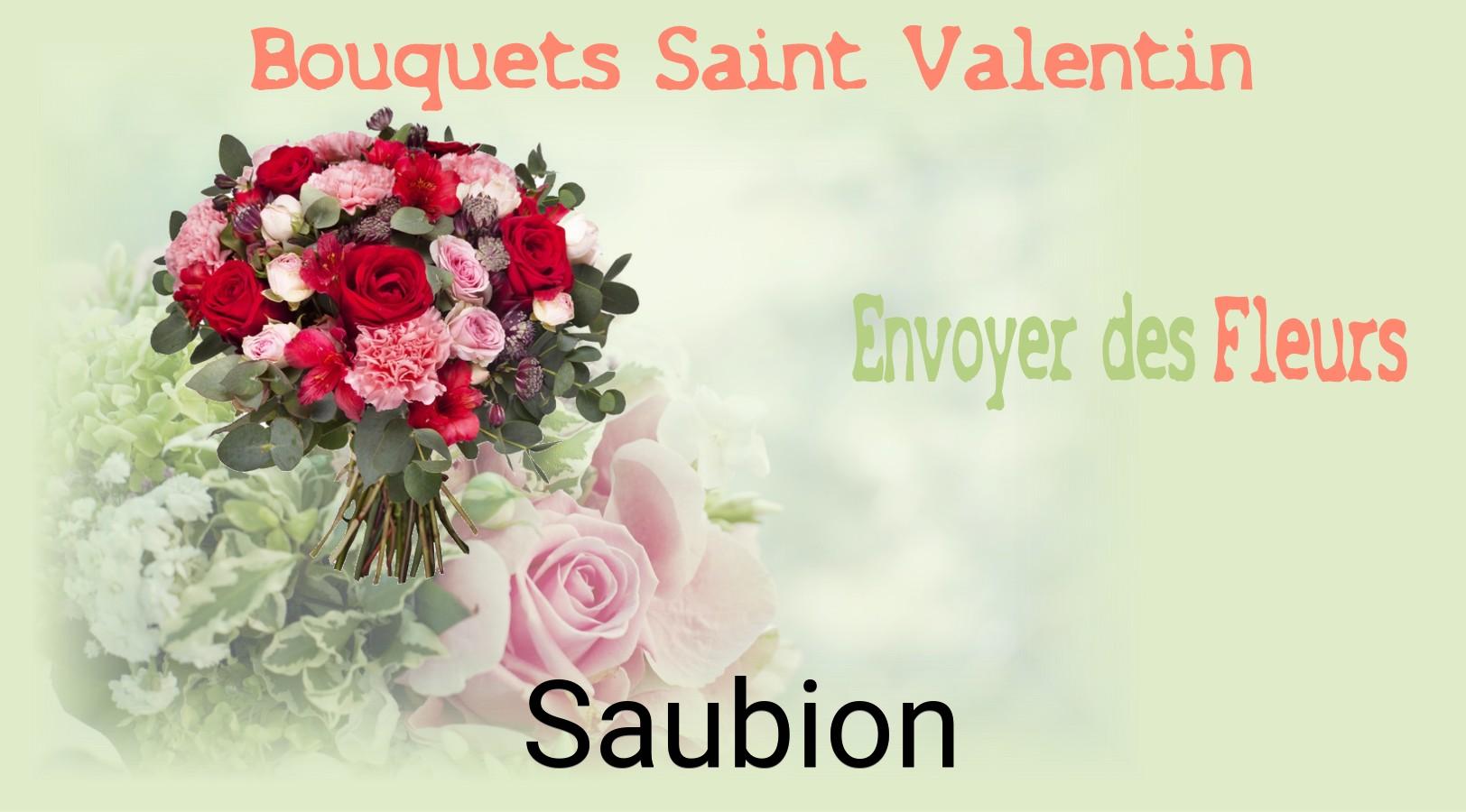 Roses de Saint-Valentin livrées à Saubion
