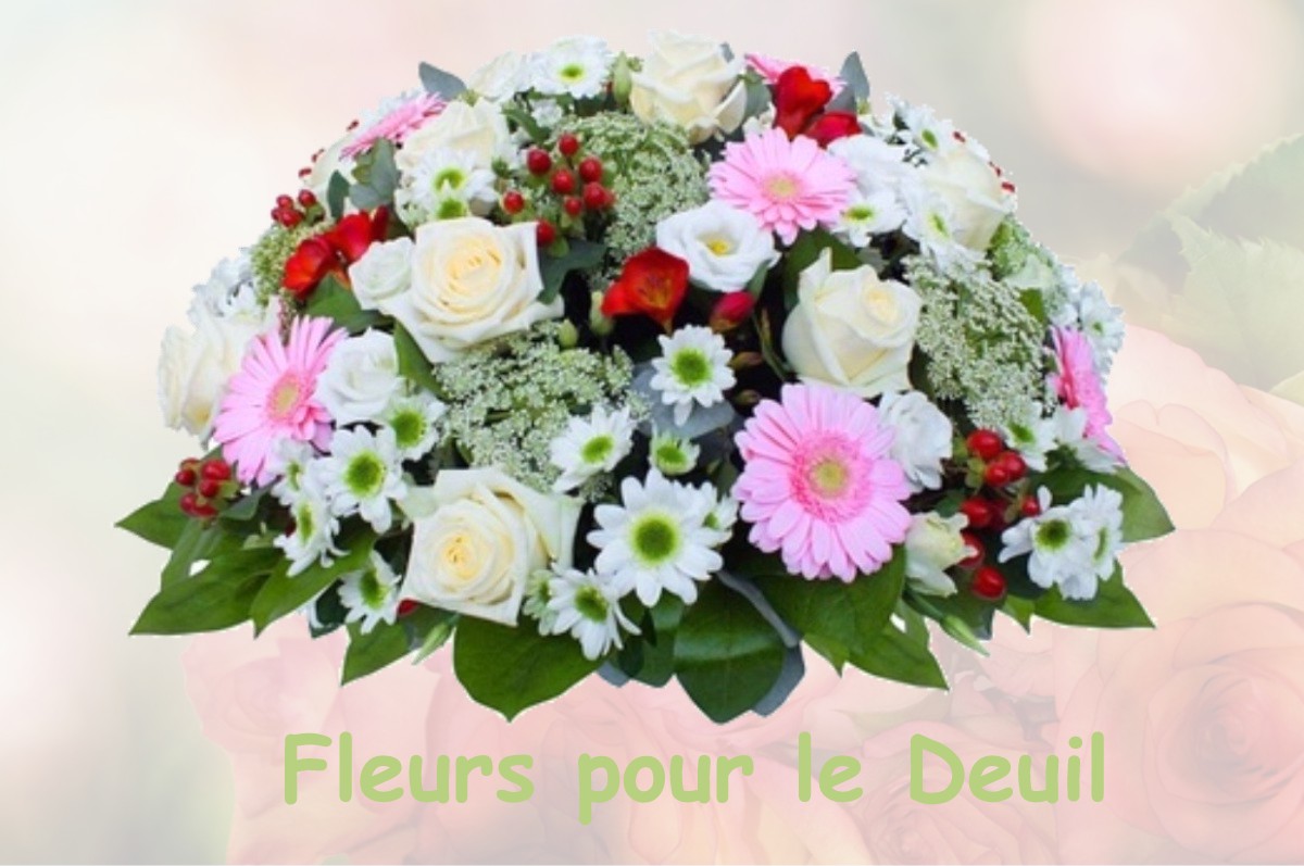 fleurs deuil SAUBION